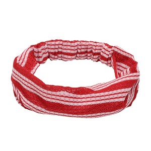 Unique Bargains Women's Stripes Wide Fabric Headband 1 Pc - 1 of 4
