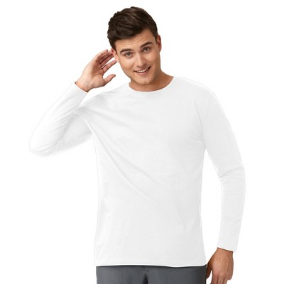 Wink Layers Men's Crew Neck Long Sleeve Tee