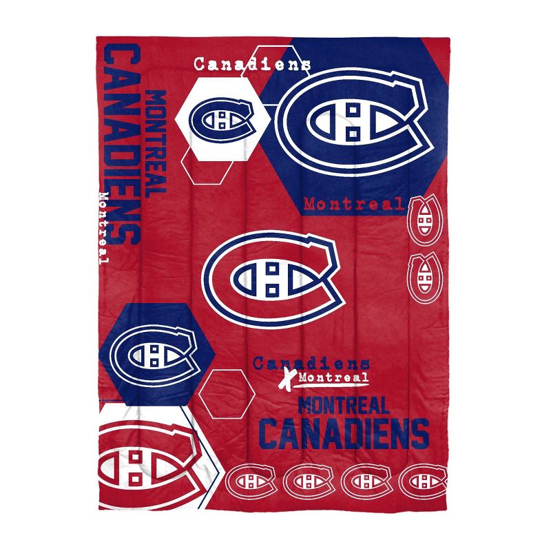 NHL Montreal Canadiens Hexagon Comforter Set - Twin, 2 of 4