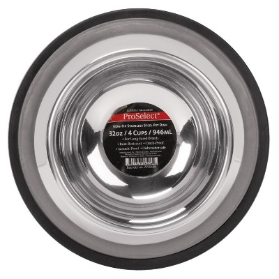 ProSelect Stainless Steel X-Super Heavy Non-Tip Bowl, 1-Quart