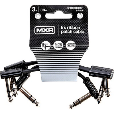 MXR TRS Ribbon Patch Cable - 3 Pack