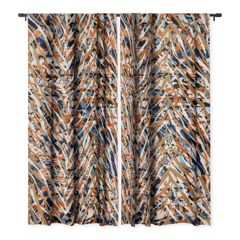 Marta Barragan Camarasa 01020 WILD SKIN ANIMAL 84" x 50" Single Panel Blackout Window Curtain - Deny Designs, 3 of 5