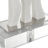 Uttermost Gale White Marble Sculpture - 4 of 4