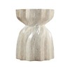 Meridian Furniture,Caserta Marble Finish Concrete End Table - 3 of 4