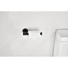 3-Pieces Bathroom Hardware Accessories Set - Towel Bar, Toilet Paper Holder, Robe Towel Hooks - 4 of 4