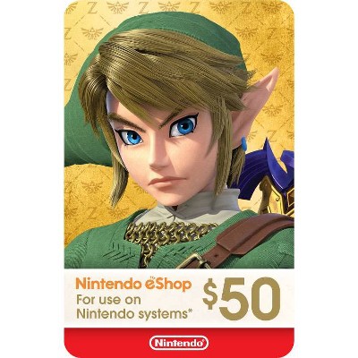 nintendo eshop switch gift card