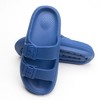 Womens Slip-on Sandals – Casual, Cute & Comfortable Slippers for Summer – Use Indoor or Outdoor adjustable buckle straps - 2 of 4