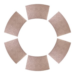 REGALWOVEN Faux Leather Kitchen Washable Heat Resistant Place Mats 20 x 12 Inch 6 Pcs - 1 of 4