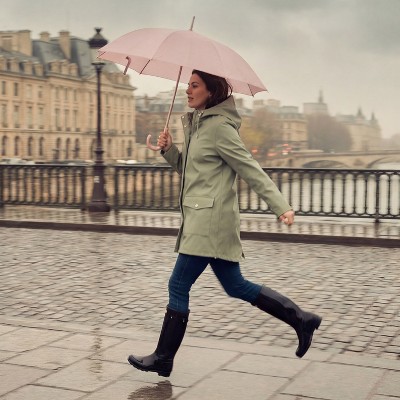Женские куртки Rokka&Rolla Women's Waterproof Rain Coats Hooded Jackets-Sage Green, size Medium — фото 4