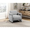 Grungis Boucle Accent Chairs,Living Room Chairs with Plywood Frame,Comfy Chairs for Living Room,Bedroom - 2 of 4