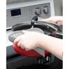 T-fal Waffle Silicone Pot Holder Set, Softflex, Non-Slip Grip, Heat Resistant, 8.25 x 7.5-inches, 2 Pack - 4 of 4