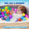 Vynxaria CPC-Certified Plastic Ball Pit Balls 2.2" Non-Toxic, Durable, 6 Vibrant Colors (1000/500 Count Options) - 3 of 4