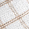 T-fal Coordinating Flat Waffle Weave Dish Cloth  Eight Pack  Sand - 3 of 4