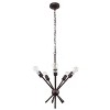 Chloe Lighting Freya Transitional 5 Light Rubbed Bronze Ceiling Pendant 16" Wide - 2 of 2