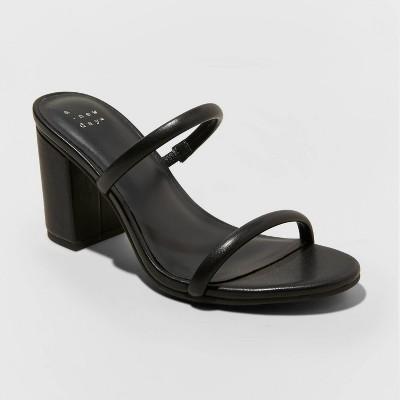 target gold block heels