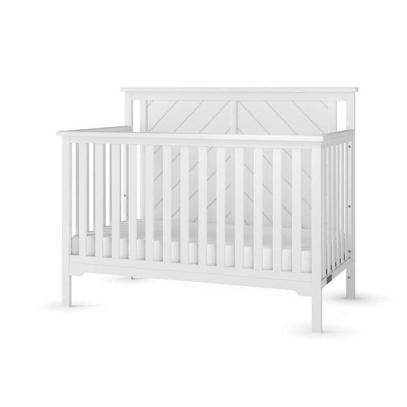 Child Craft Forever Eclectic Hampton Flat Top 4-in-1 Convertible Crib, 2 of 9