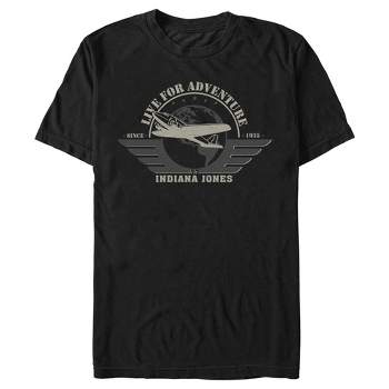 Indiana Jones Men's & Big Men's Retro Graphic T-Shirts, 2-Pack