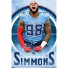 Trends International NFL Tennessee Titans - Jeffery Simmons 25 Unframed Wall Poster Prints - 4 of 4
