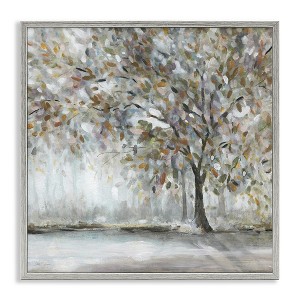 Stupell Industries Woodland Nature Tree Painting Framed Giclee Art - 1 of 4