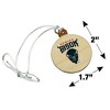 Howard University Bison Primary Logo Mini Small Tiny Wood Christmas Tree Holiday Ornament - 4 of 4