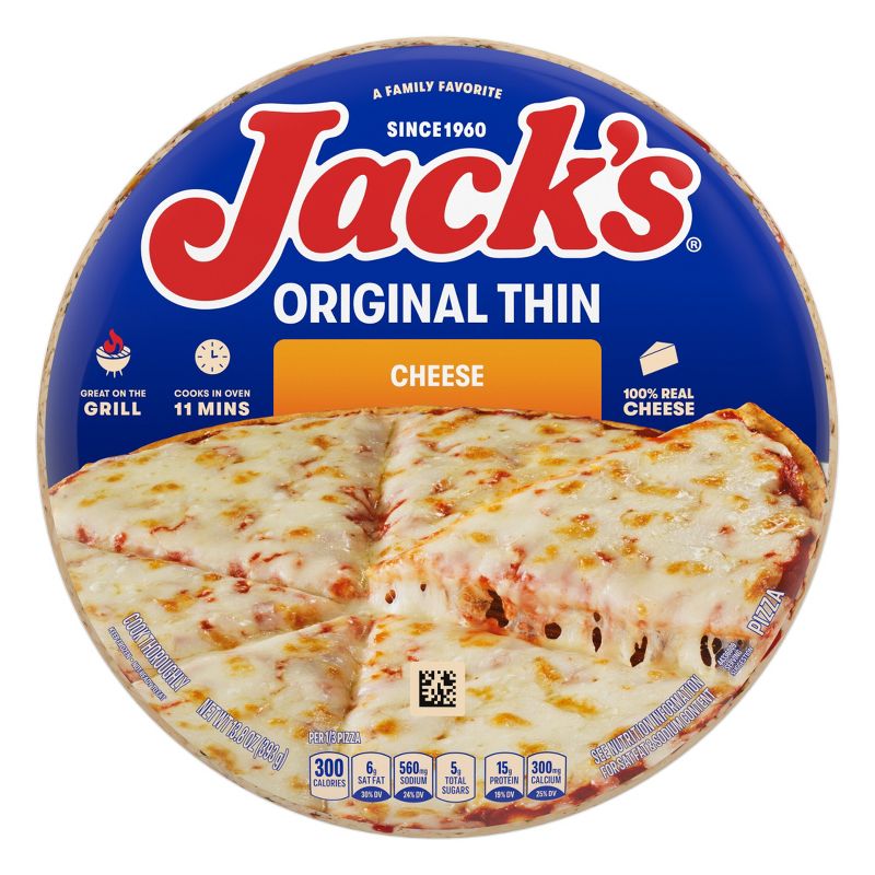 Jack&#39;s Original Cheese Frozen Pizza - 13.8oz, 1 of 8