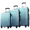 Dexmalle Hardshell Luggage Sets 3 Piece Gradient Color Expandable Suitcase - 2 of 4