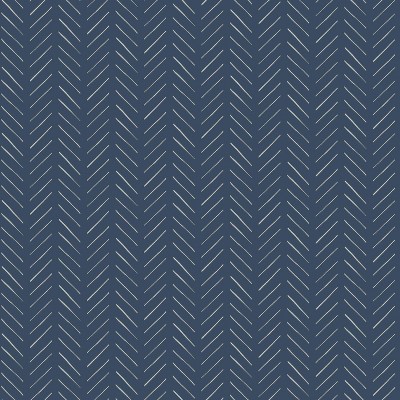 RoomMates Pick-Up Sticks Magnolia Home Wallpaper Blue