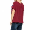 Women's On The Border Embroidered Top - SEE AND BE SEEN - 2 of 4