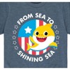 Boys' - Baby Shark - From Sea to Shining Sea Short Sleeve Graphic T-Shirt - 2 of 4