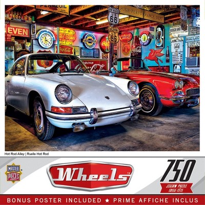 MasterPieces Wheels - Hot Rod Alley 750 Piece Jigsaw Puzzle