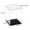 Unique Bargains Acrylic Dustproof Protection Crafts Collectibles Display Box - 2 of 4