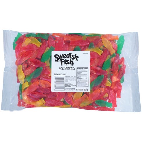 Swedish Fish Soft & Chew Candy Assorted - 5lb : Target