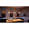Urban Ambiance Luxury Luxe Industrial Pendant Light,  14"H x 12.25"W,  Midnight Black Finish, UHP3721 - 2 of 4