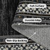 Acekool 5x7 Washable Rug – Modern Non-Slip Carpet for Living Room & Bedroom, Ultra-Thin Indoor Floor Mat - 2 of 4