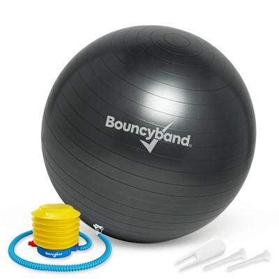 Bouncyband 65cm Dark Gray PVC Weighted Balance Ball Seat