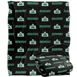 Delta State University Logo Pattern Silky 50x60 Blanket, 1 Sided - 1 of 4