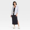 Women's Leisure Studio French Terry Midi Pencil Skirt - Universal Thread™ - 3 of 3