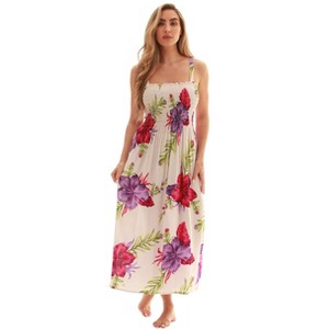 Just Love Floral Print Tube Sundress - Swimwear Cover Up Summer Dress for Women - 1 of 3