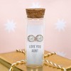Pavilion Gift Company - Love You Aunt - 14K Gold Plated Earring in a Bottle - Earrings - 3 of 4