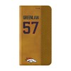 NFL Denver Broncos Players Game Tactic Folio Cell Phone Case for Samsung Galaxy - 2 of 4