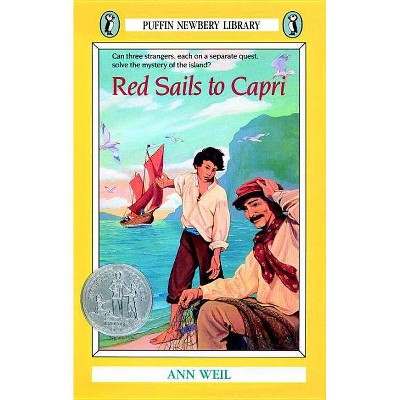 Red Sails to Capri - (Puffin Newberry Library) by  Ann Weil (Paperback)