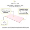 BreathableBaby All-in-One Fitted Sheet & Waterproof Cover for 36" x 18" Cradle Mattress (2-Pack) - 2 of 4