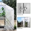 Greenhouse for Outdoors with Stable Temperature and Humidity, Aluminum Alloy Frame & Polycarbonate Panel - 4 of 4