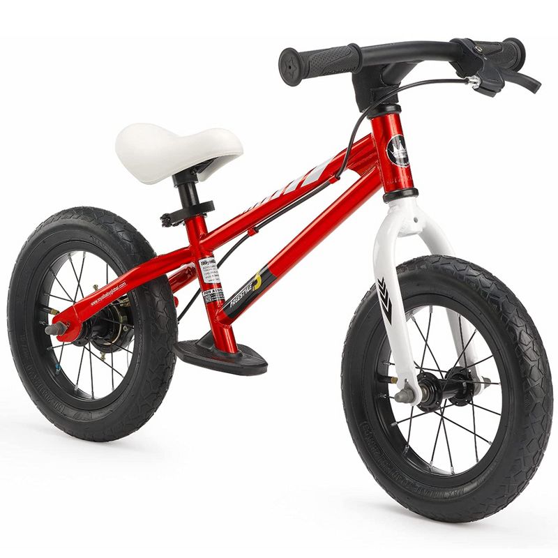 RoyalBaby Freestyle Balance Bike with Dual Handbrakes, Tire Wheels, and Adjustable Seat for Kids Ages 2 to 5 Years, 2 of 7