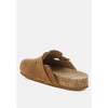 Ratiha Buckle Accent Slip-On Footbed Mules Women - 3 of 4