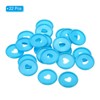 Unique Bargains Plastic DIY Notebook Planner Heart Book Binding Discs 22 Pcs - 3 of 4