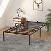 Black Metal Bed Frame, 13 Inch Bed Frames No Box Spring Needed, Platform Bed Frame, Noise Free, Easy Assembly - 4 of 4