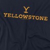 Women's Yellowstone Logo With Y Brand Loose T-Shirt Navy - 2 of 4