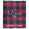 Saint Marys College Of California Campus Plaid Spirit Silky Touch Super Soft Throw Blanket 50x60 - 2 of 4