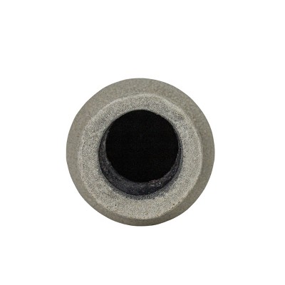 Distressed Gray Ceramic Tabletop Bud Vase